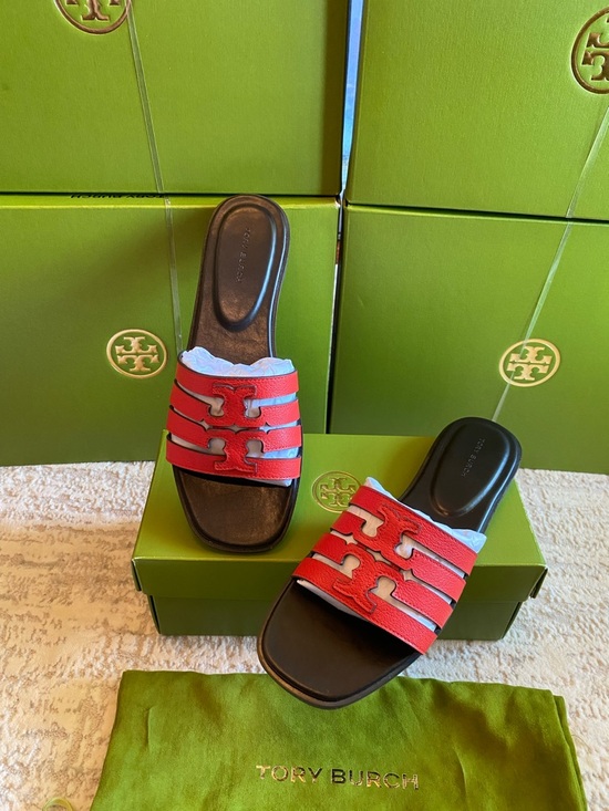 Tory Burch Shoes - Tory Burch Ines Cage Slide